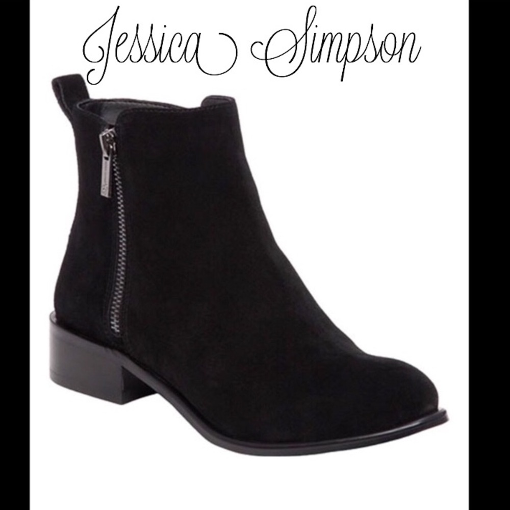 Jessica Simpson Kesaria Suede Ankle Boots